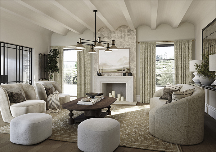 Hathaway, Moss - Made to Measure Curtains - Image 7